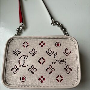 Christian Louboutin light pink Crossbody Bag